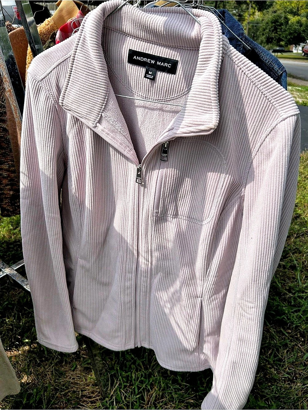 Andrew Marc Ribbed Corduroy jacket